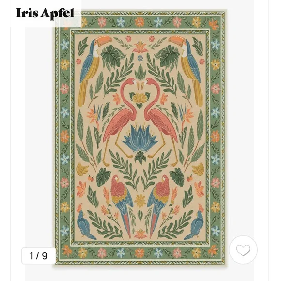 - Iris Apfel Ruggable Area Rug 2x3 Brand new never used!! - Picture 1 of 1